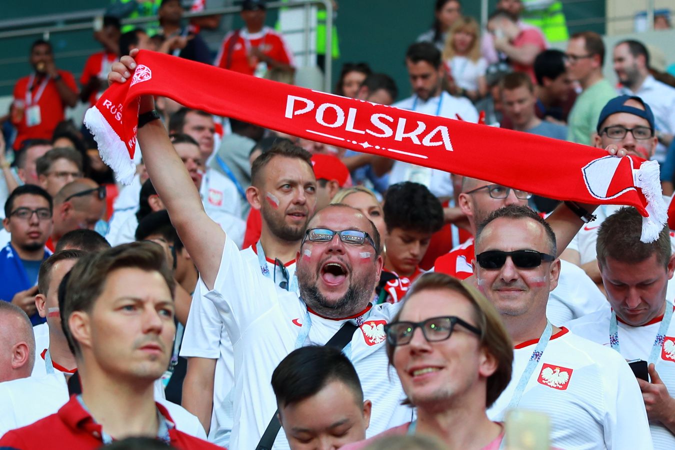 Полицейский ударил по лицу польского фаната перед матчем Евро-2024