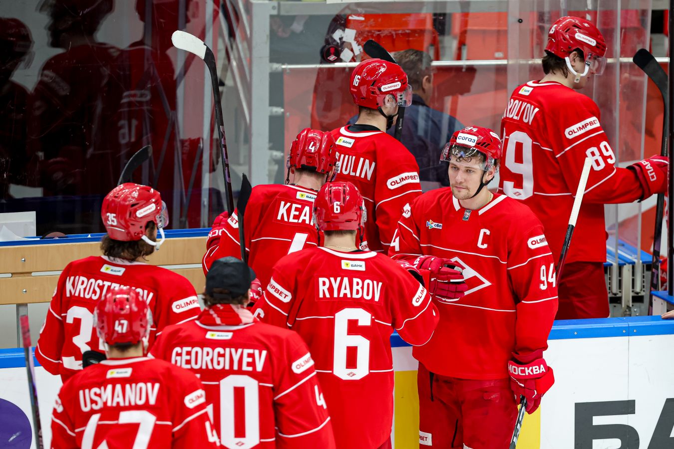 Спартак выиграл три матча подряд впервые в этом сезоне КХЛ