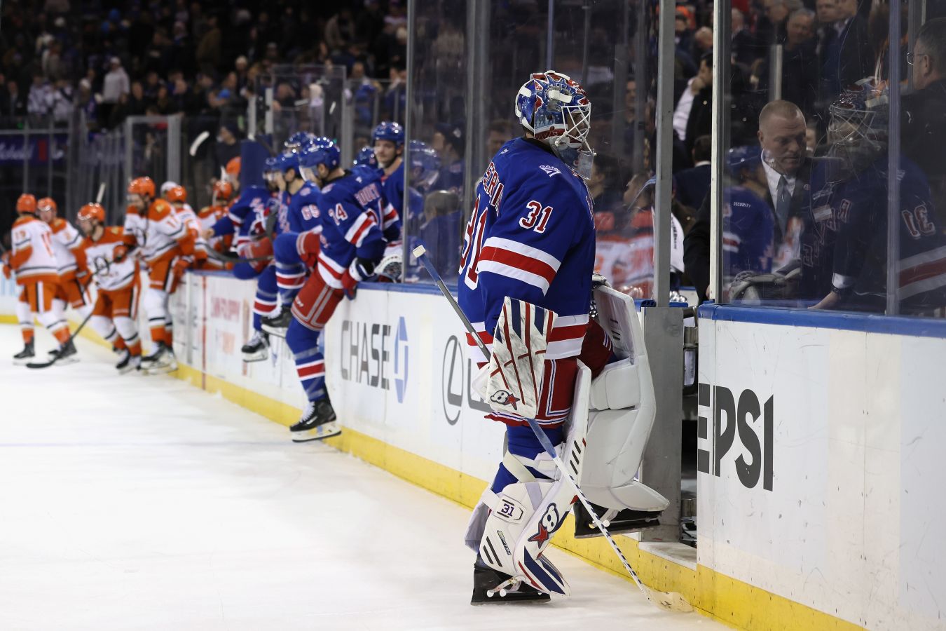 Отчёт «Рейнджерс» — «Анахайм» — 1:4