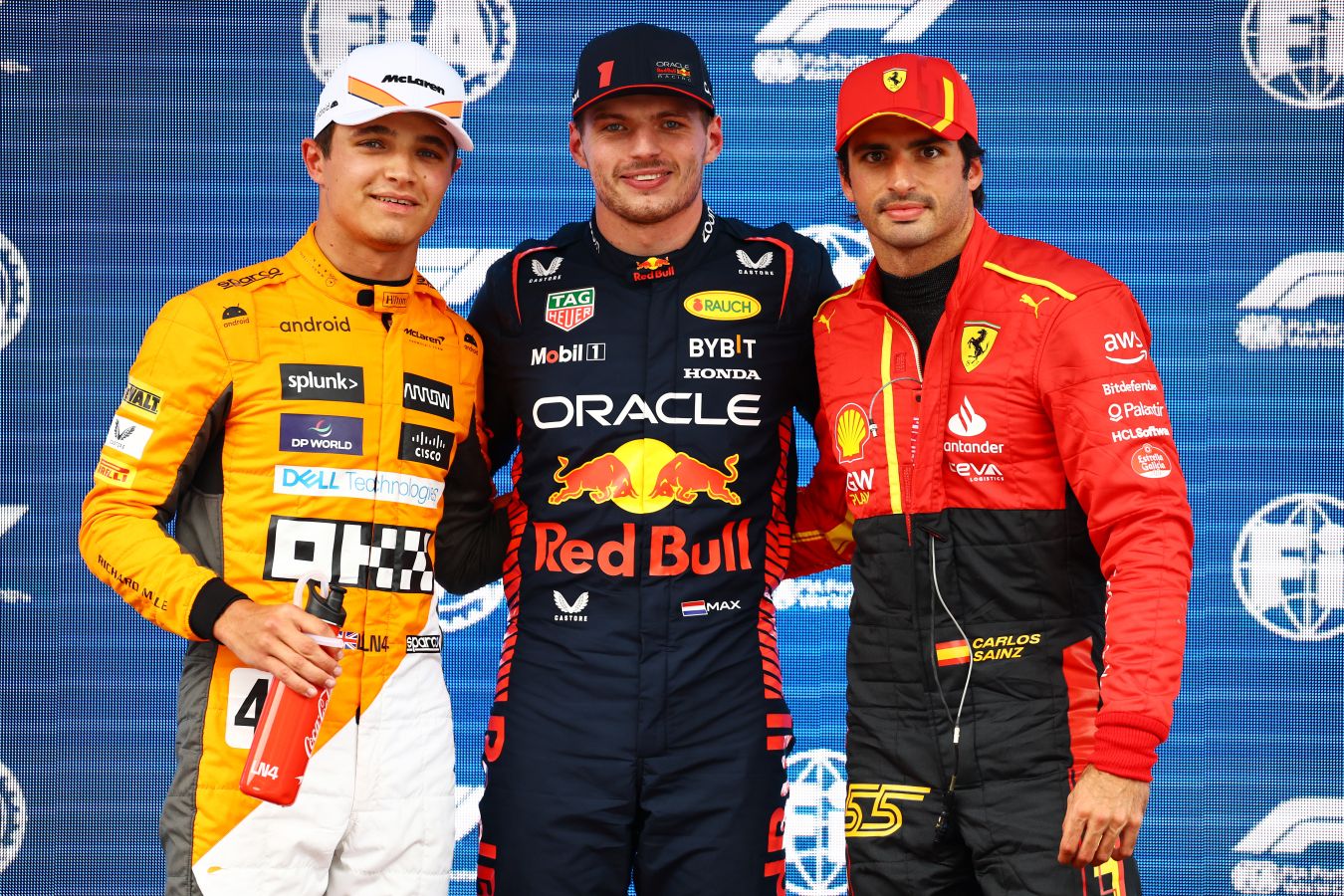 Стартовая решётка Гран-при Испании Формулы-1 с учётом штрафов Гасли