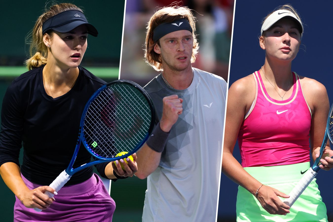 5 топ-матчей понедельника в теннисе: Калинская, Рублёв и Потапова бьются в Индиан-Уэллсе