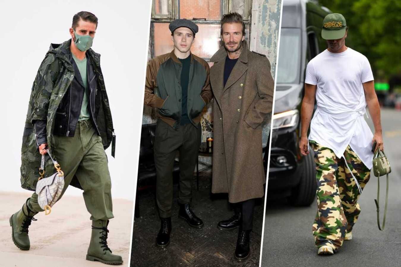 Стиль милитари в мужской одежде 2026 (8 фото)