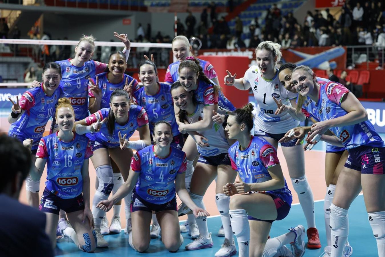 Итальянская «Новара» Толок и Акимовой вышла в финал женского Кубка ЕКВ
