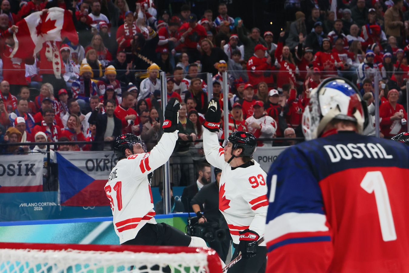 1/4 финала ОИ-2026: Канада — Чехия. LIVE