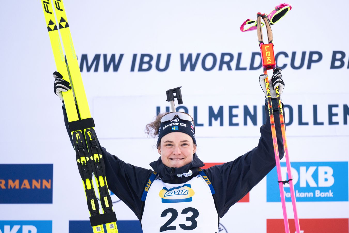 Ханна Эберг выиграла золото женского спринта на КМ