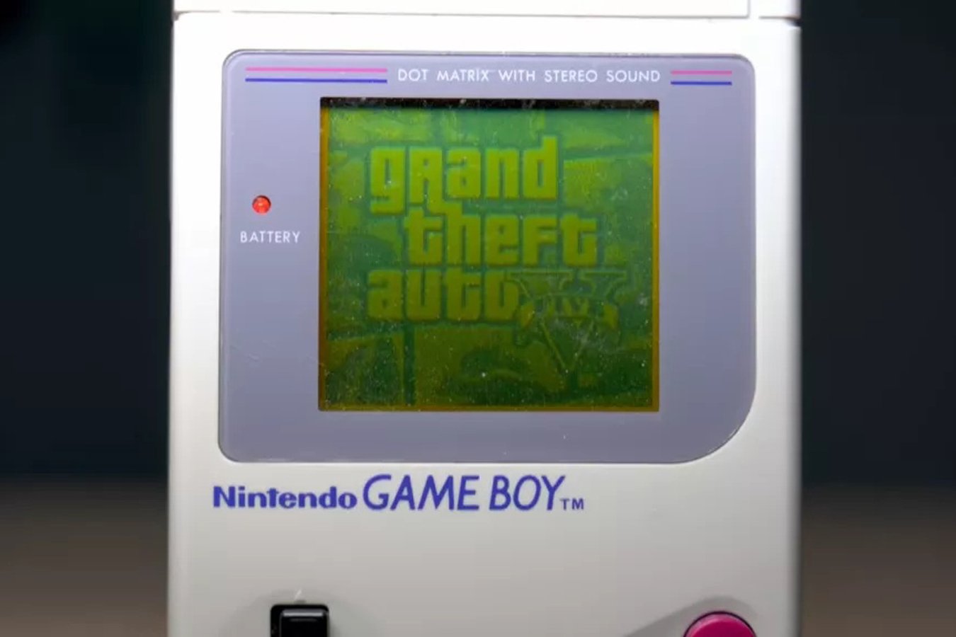 GTA 5 запустили на культовой Game Boy 1989 года - Чемпионат