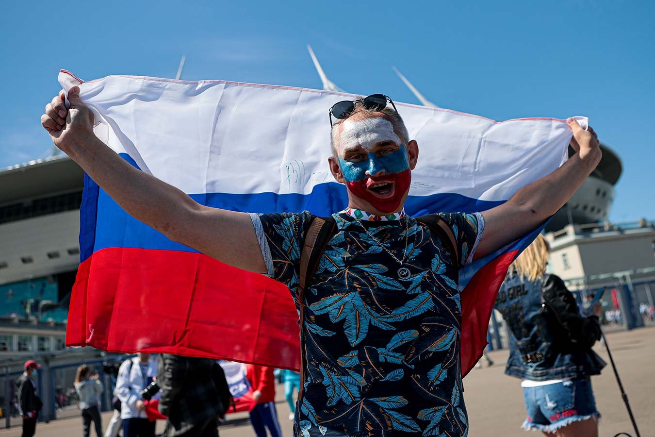 Реакция российских болельщиков на гол Миранчука в ворота Финляндии. Видео -  Чемпионат