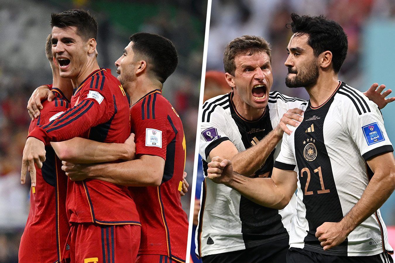 Испания — Германия: прямая трансляция матча чемпионата мира — 2022 начнётся в 22:00