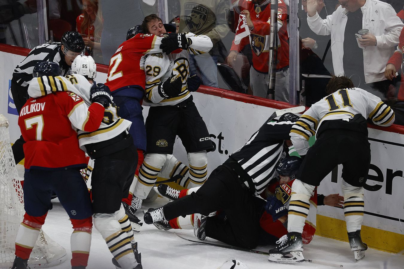 Настоящая мужская игра. Дементьев оценил матч плей-офф НХЛ между Флоридой и Бостоном