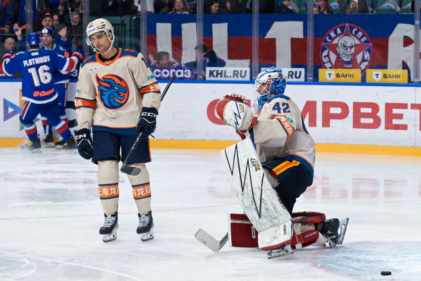 Обзор матча СКА — «Шанхайские драконы» — 3:2 ОТ