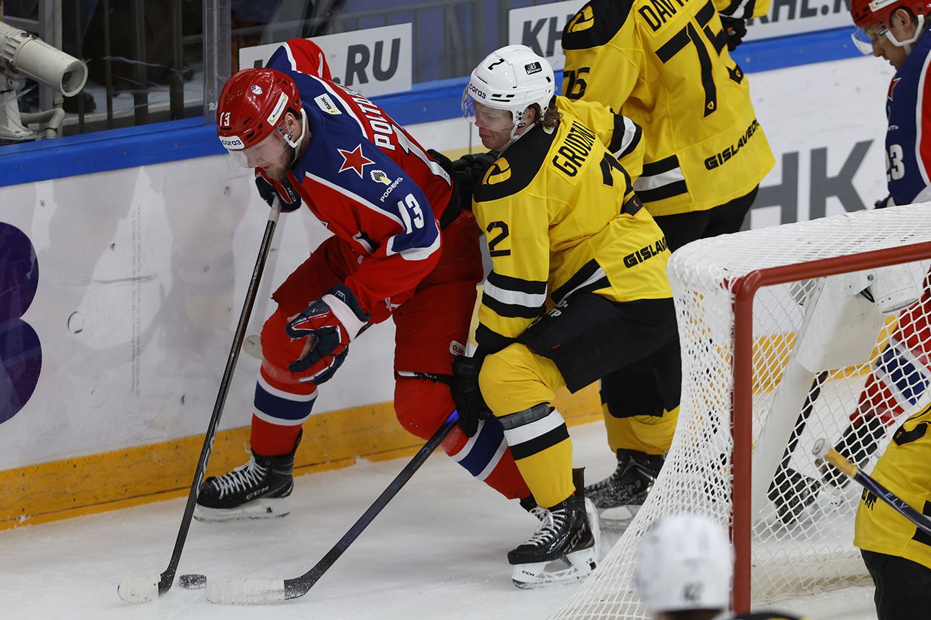 ЦСКА обыграл Северсталь в домашнем матче КХЛ