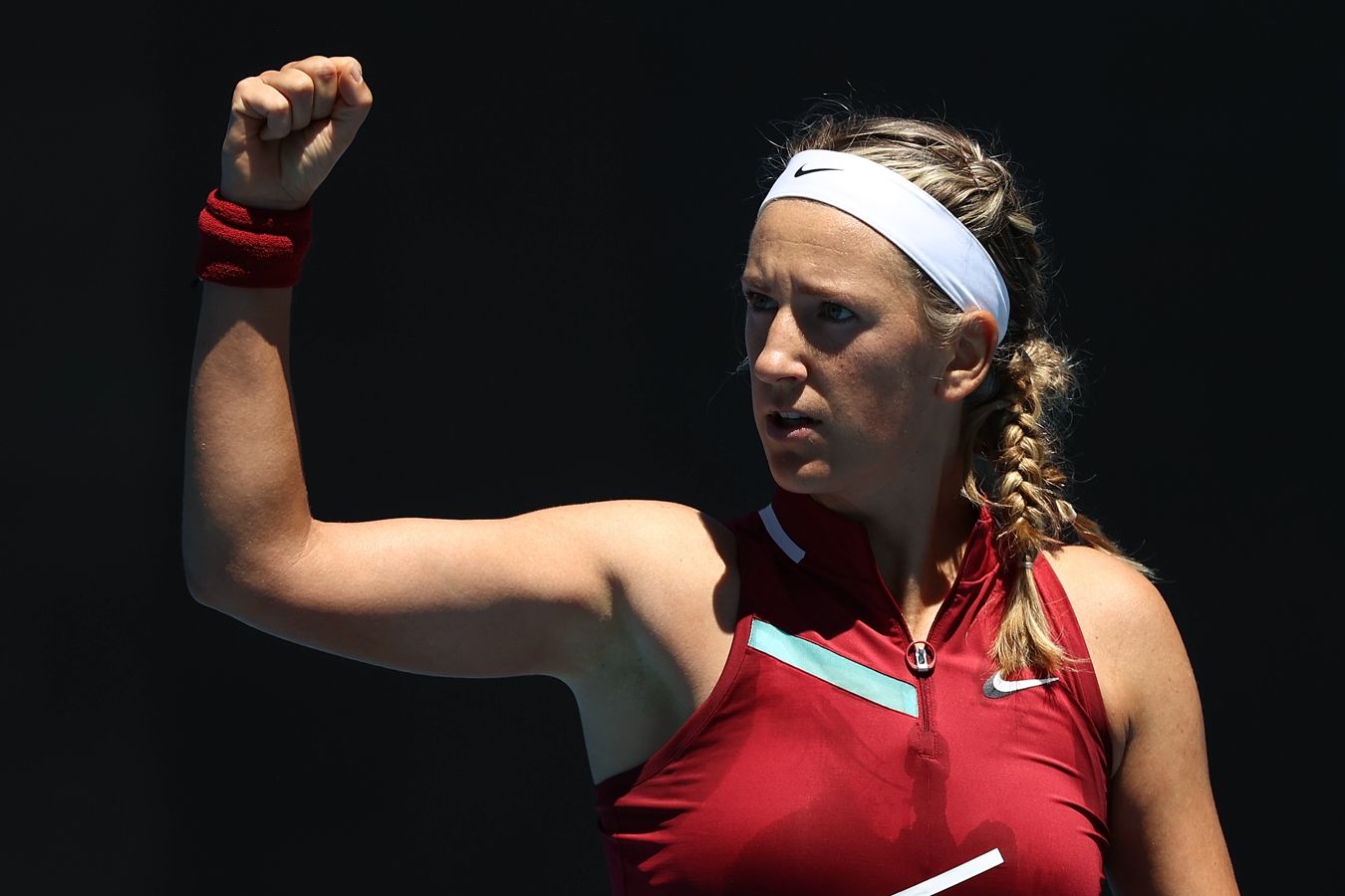 Виктория Азаренко вышла в четвертьфинал турнира в Риме, уверенно обыграв Саккари