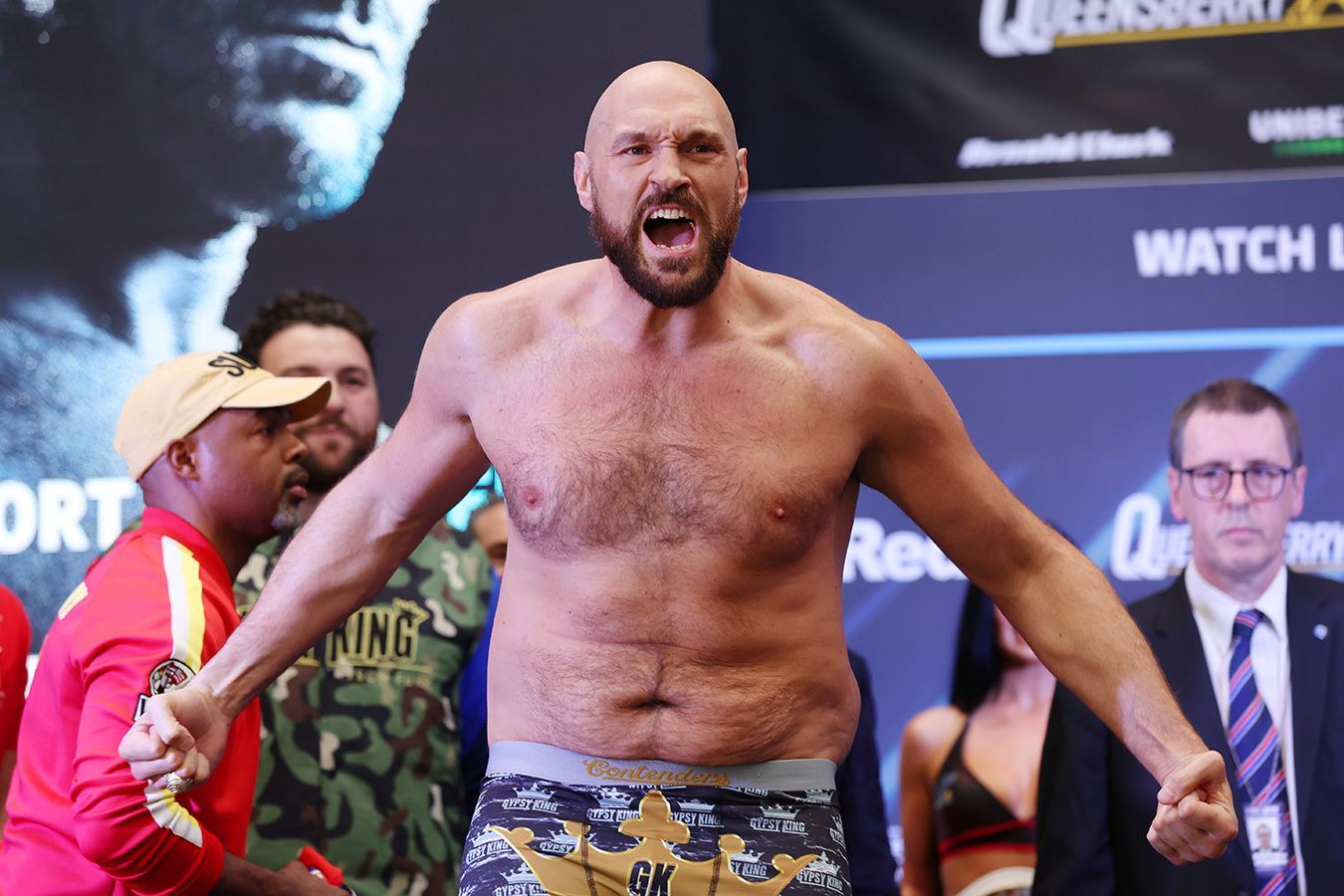 Тайсон Фьюри отреагировал на физическую форму 53-летнего президента UFC Уайта. Фото