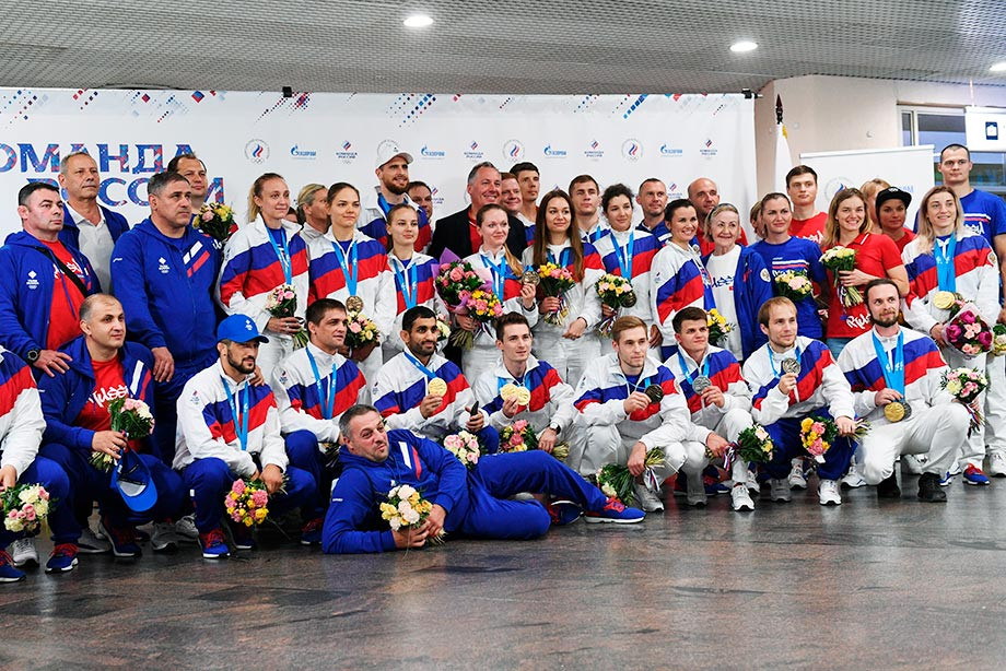 На Европейских играх России вернули флаг и гимн На Европейских играх России вернули флаг и гимн