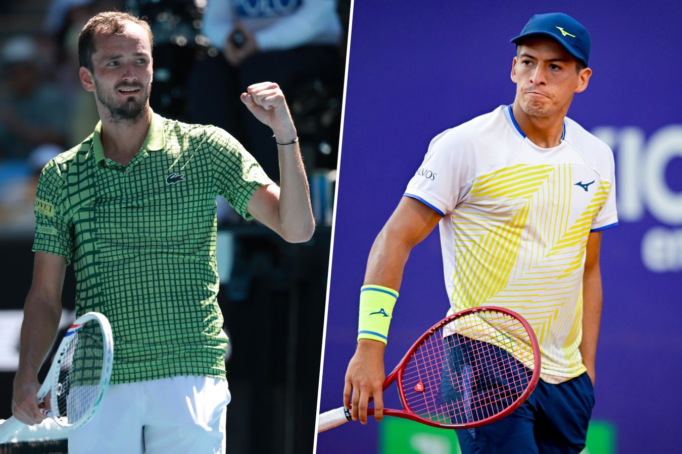 Даниил Медведев и Себастьян Баэс