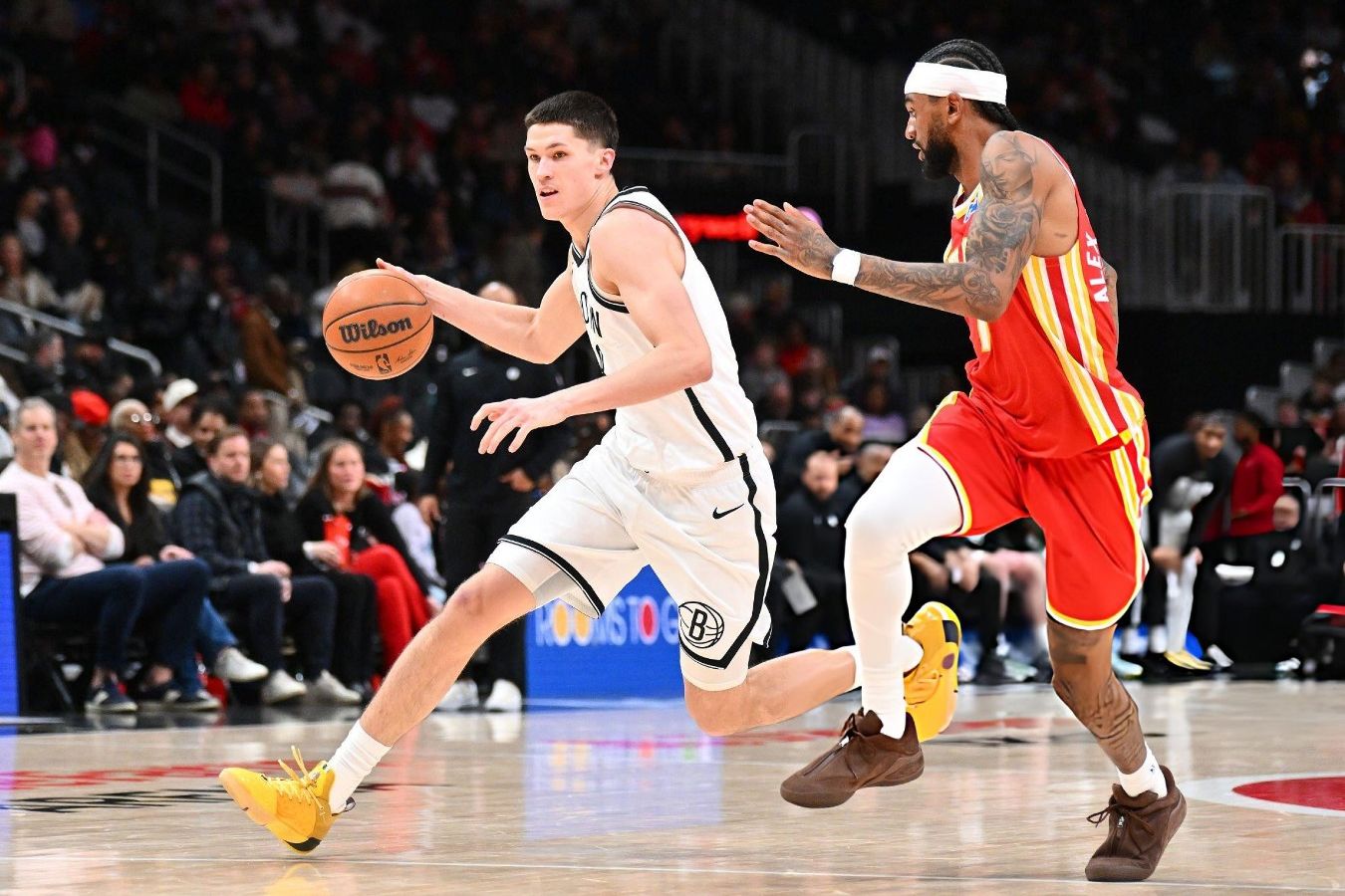 Егор Дёмин был одним из лучших у «Бруклина»