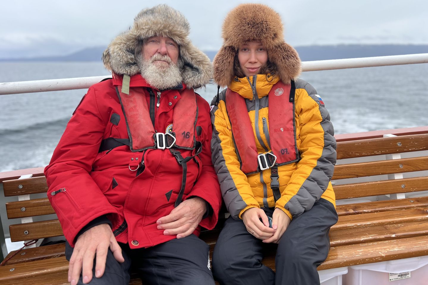 Фёдор и Полина Конюховы