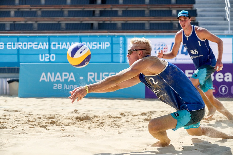россия выиграла два золота на чемпионате европы по пляжному