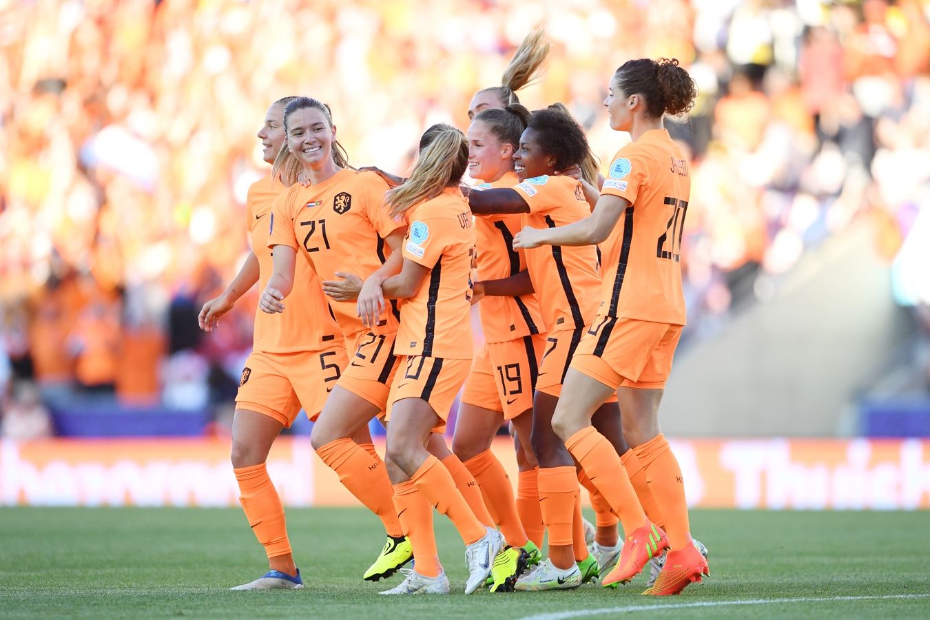 Сборная Нидерландов одержала победу в матче с Португалией на женском Евро