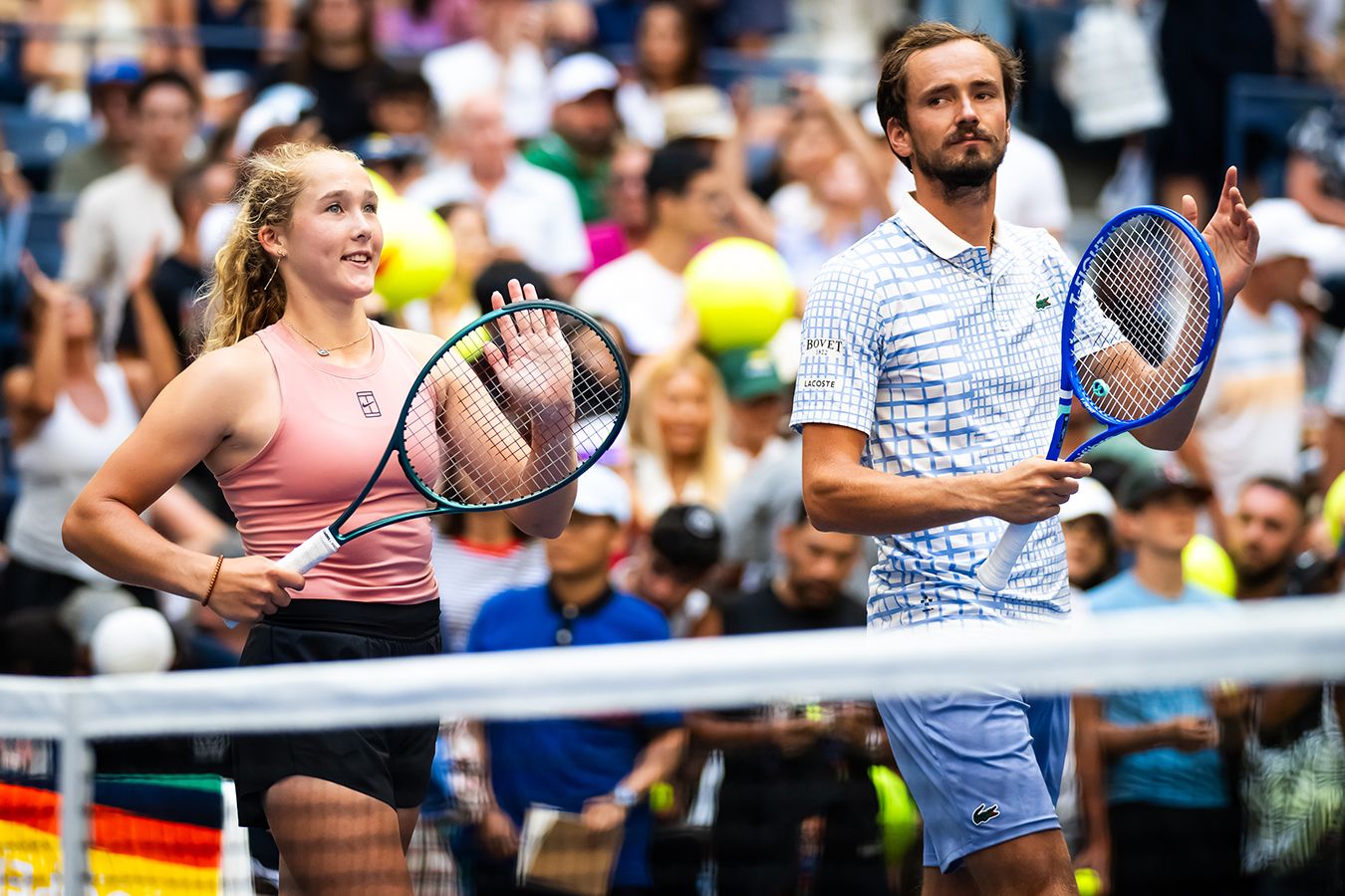 Даниил Медведев и Мирра Андреева