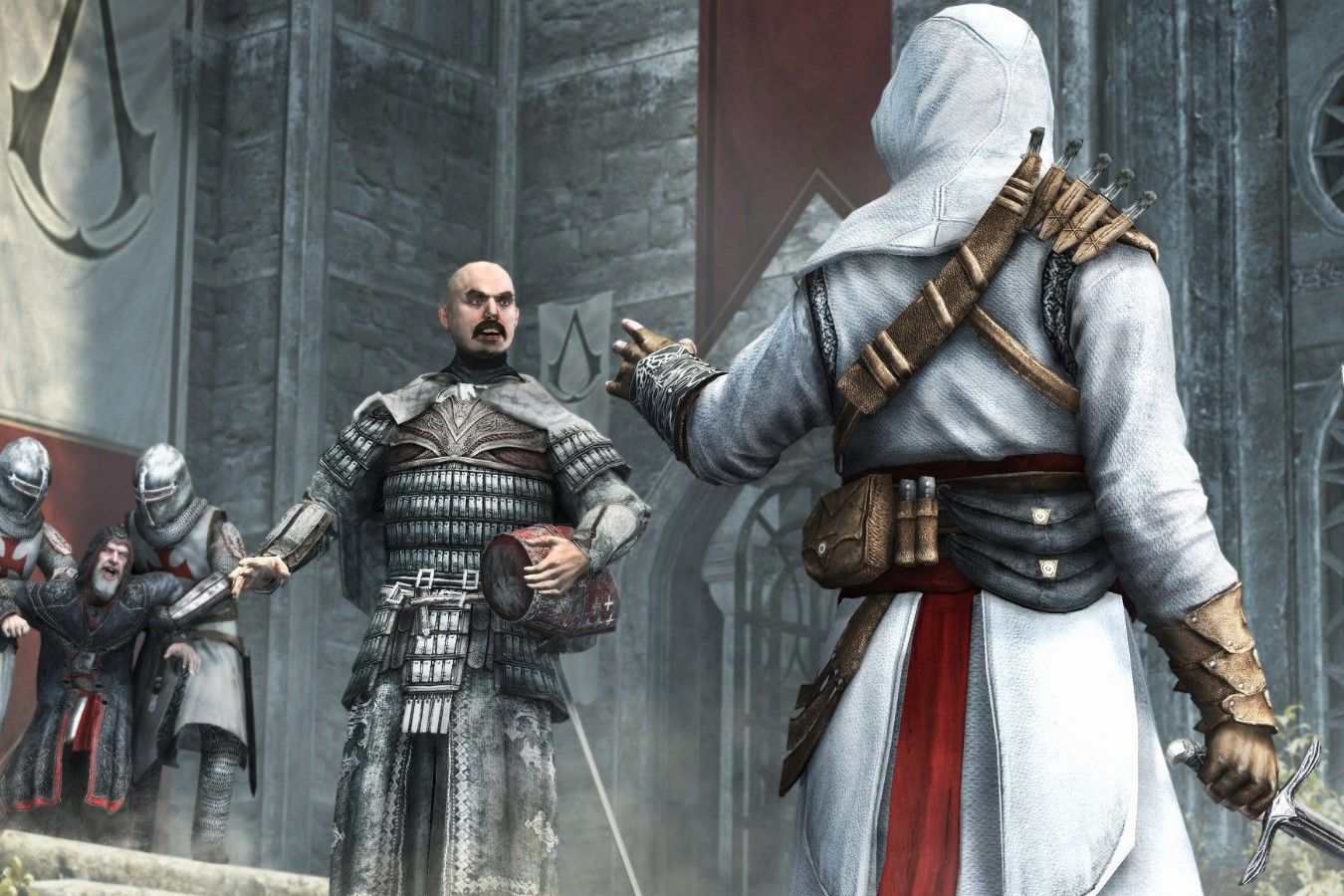 Жена испекла мужу торт с Эцио из Assassins Creed