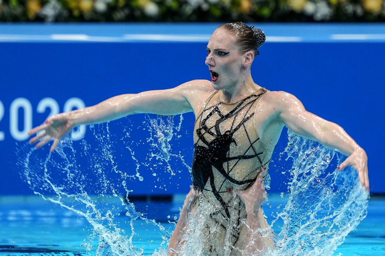 Ромашина Светлана под водой