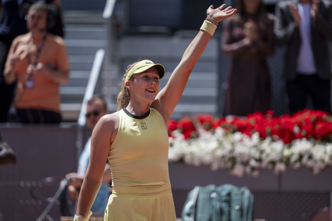 Мирра Андреева вышла в финал турнира WTA-1000 в Мадриде, вырвав победу на тай-брейке