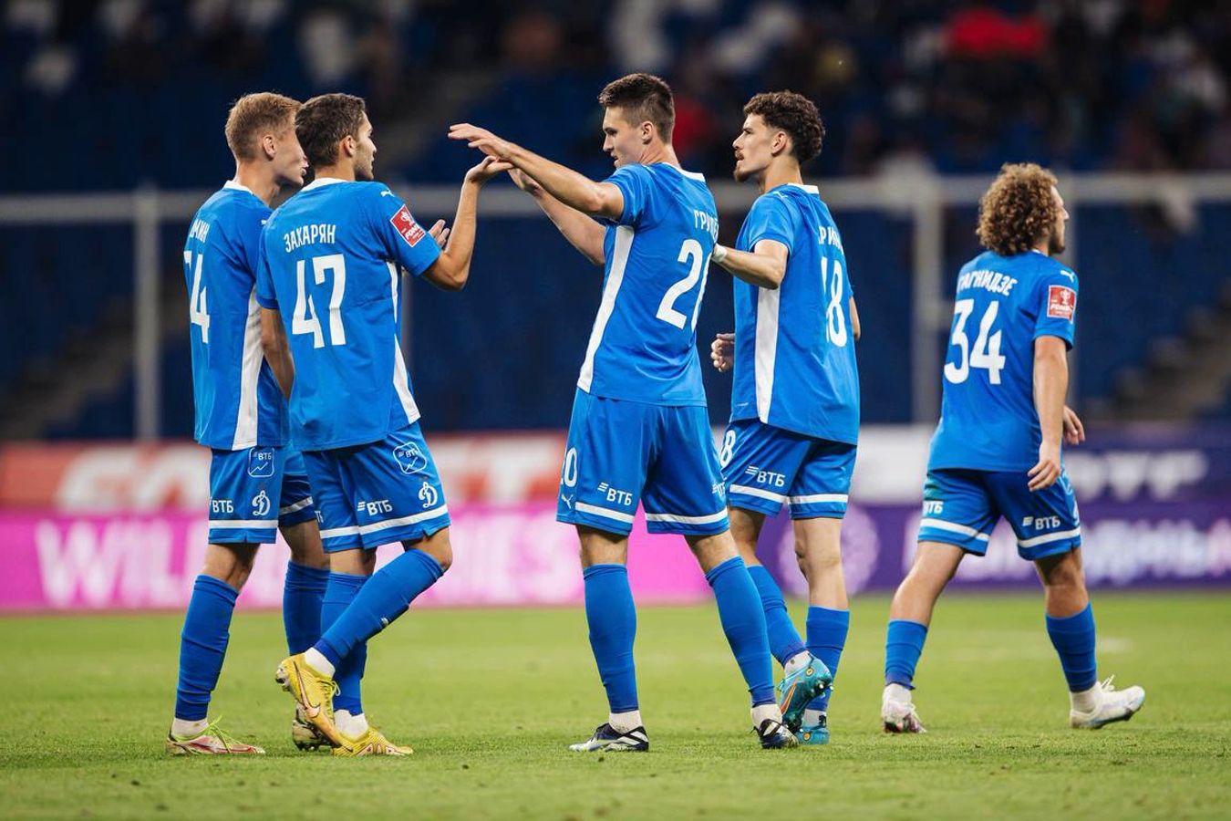 «Динамо» вырвало победу у «Краснодара» в матче Кубка России с семью голами