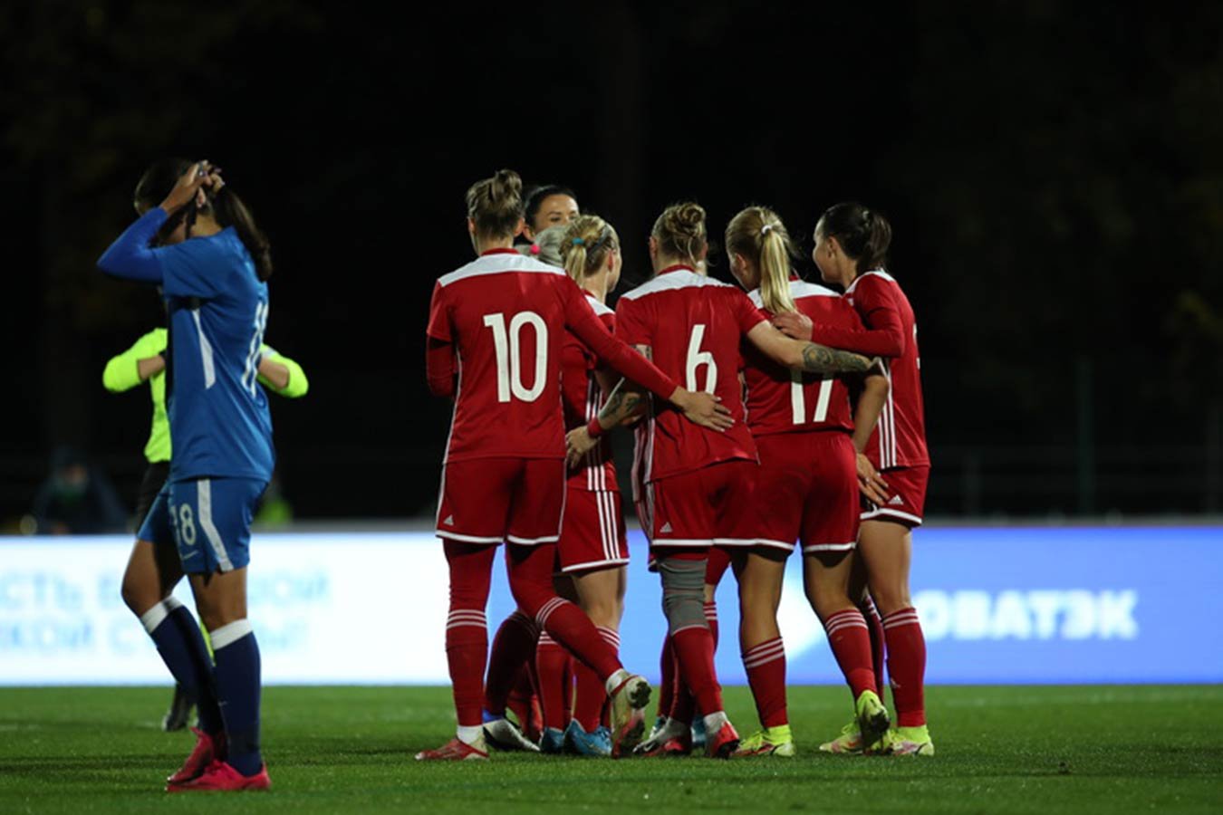 Женская сборная России нанесла поражение Азербайджану в матче отбора чемпионата мира