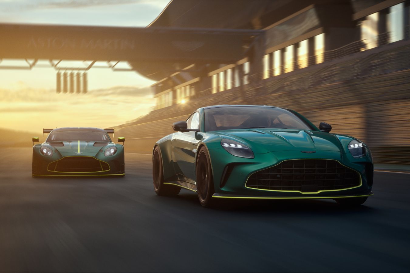 Aston Martin представила самый быстрый Vantage и его гоночную GT3-версию -  Чемпионат