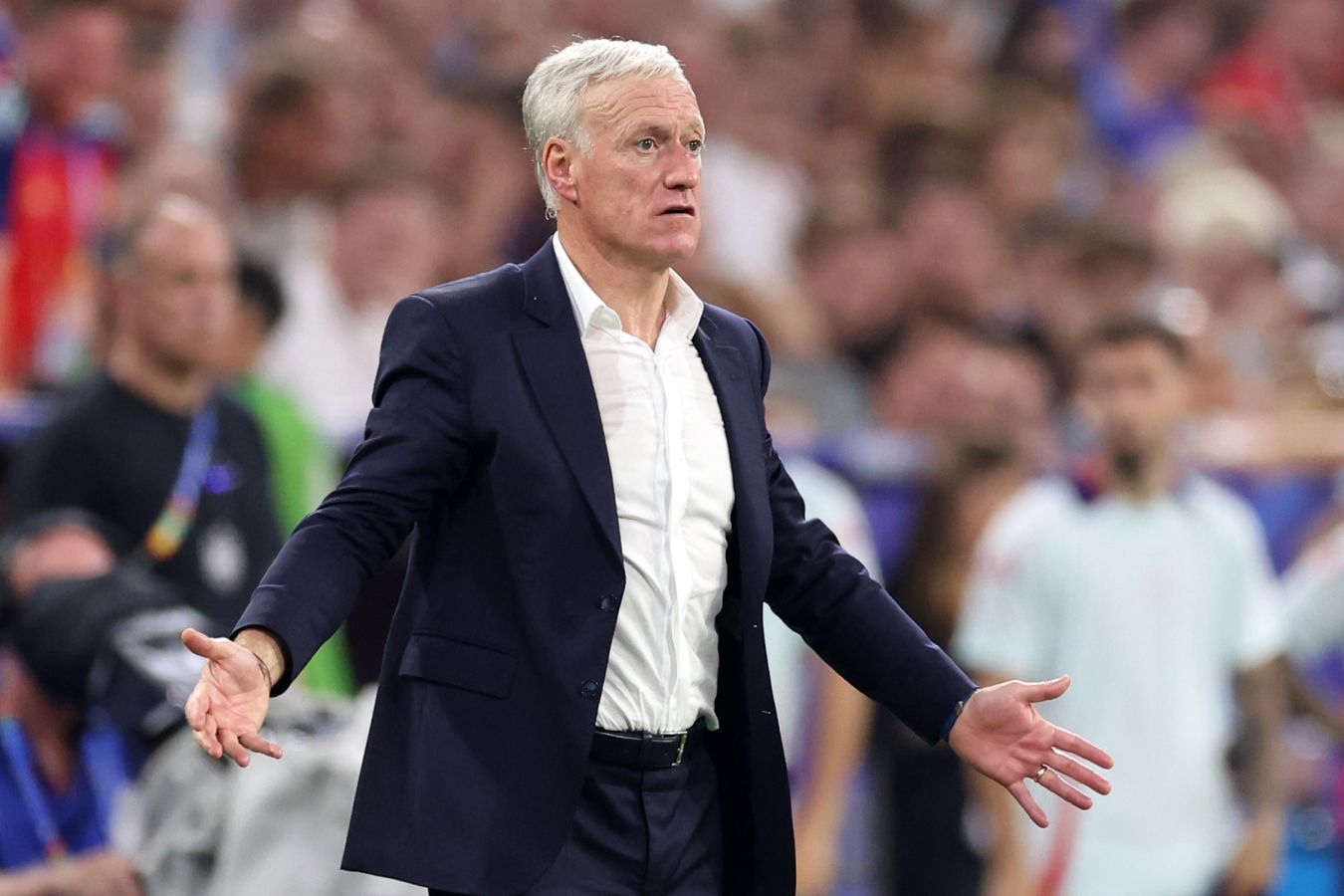 Дидье Дешам раскритиковал подкат в матче с Колумбией