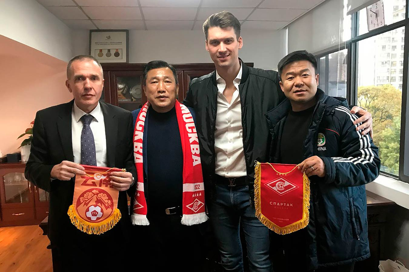 «Спартак» договорился о сотрудничестве с китайской футбольной ассоциацией