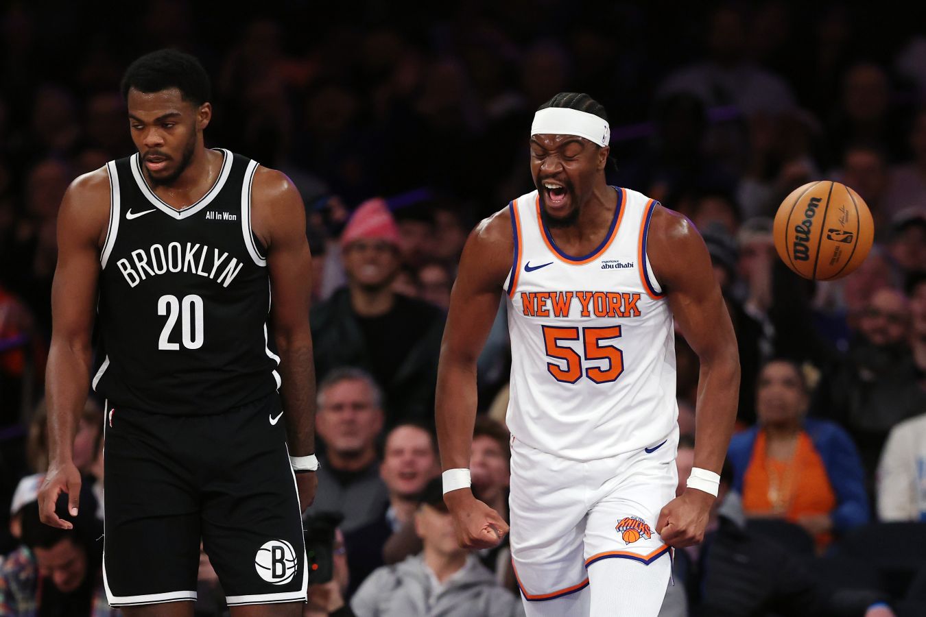 Нью-Йорк установил рекорд клуба, обыграв Бруклин с 54-очковой разницей