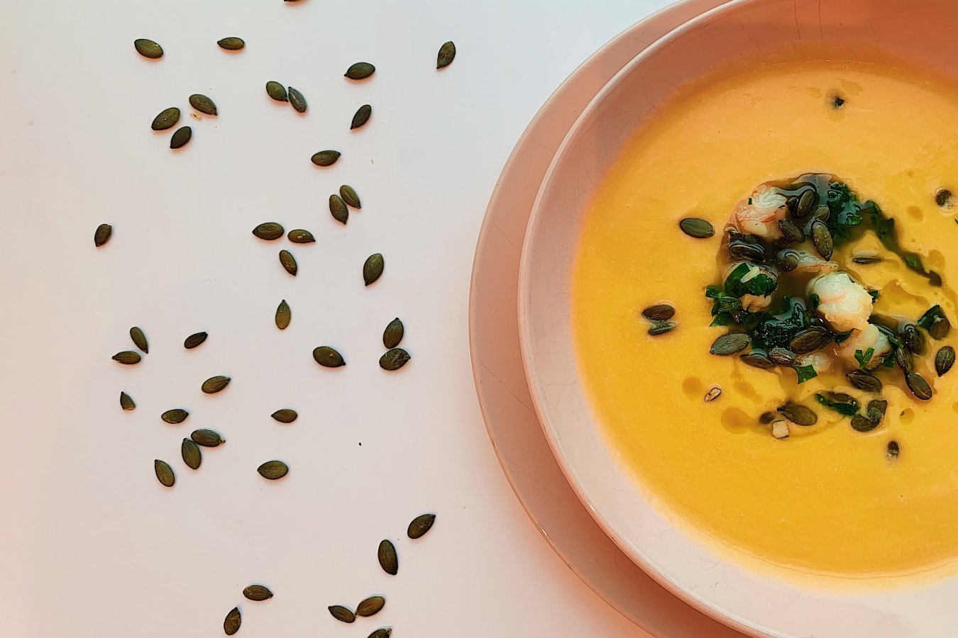 Видео-рецепт тыквенного крем-супа со сливками и курицей