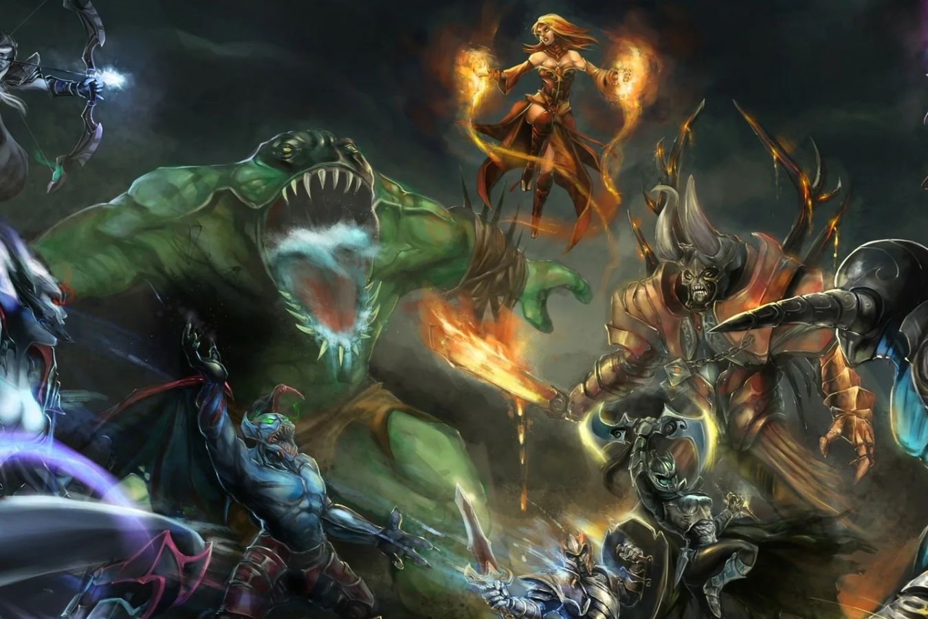 В Dota 2 вышел балансный патч 7.32c обновлены более 40 героев и исправлены ошибки