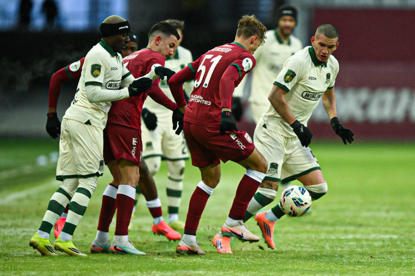 Отчёт «Рубин» — «Краснодар» — 2:1