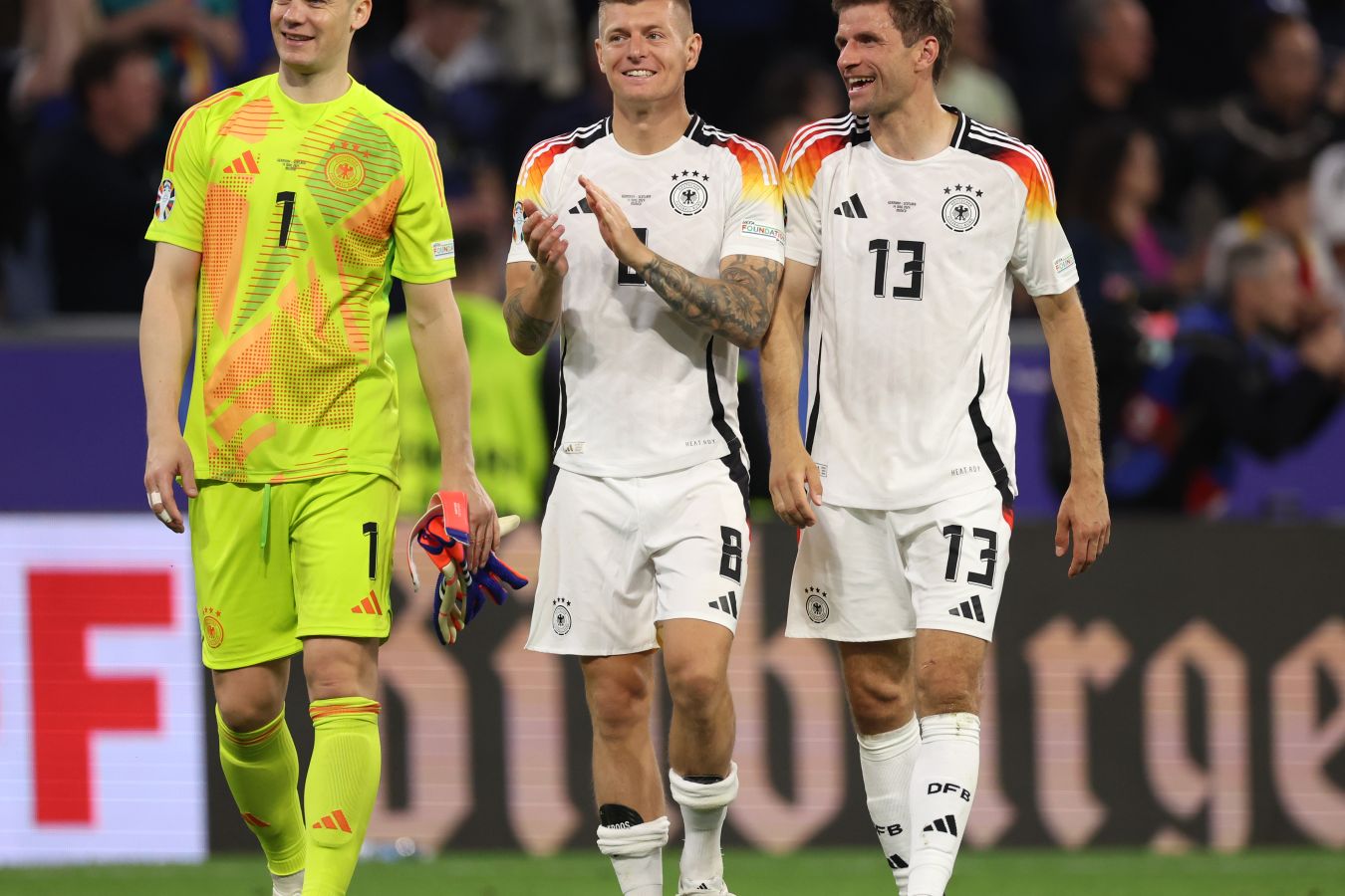 Сборная Германии обновила свой рекорд по голам, забитым на групповой стадии Евро