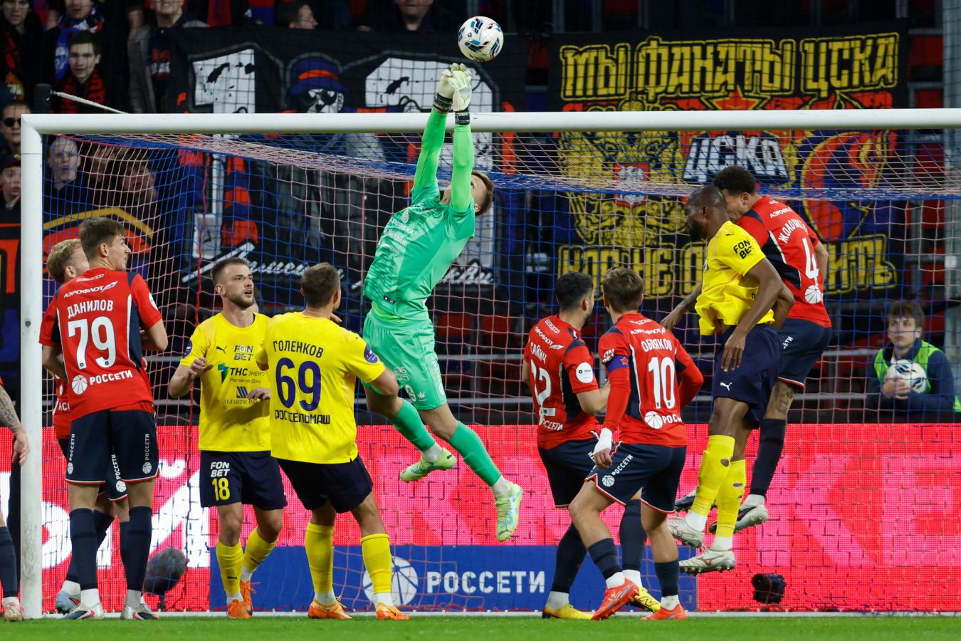 Отчёт ЦСКА — «Ростов» — 1:1