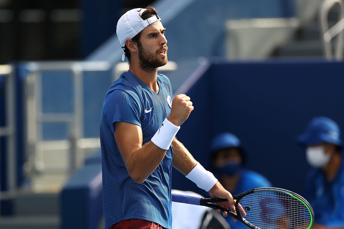 Хачанов отыграл один сет у Циципаса в полуфинале Аustralian Open, уйдя с двойного матчбола