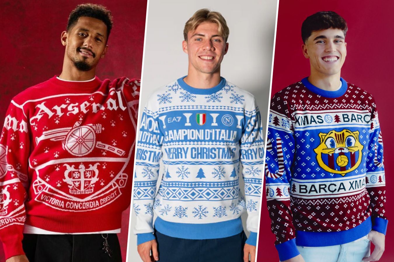 Что топ-клубы Европы продают на Рождество