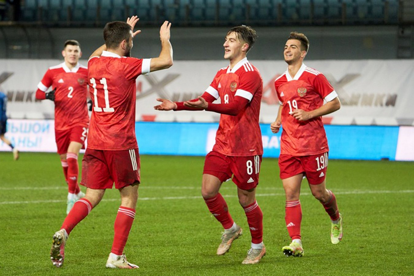 Молодёжная сборная России разгромила Словакию в матче квалификации Евро-2023