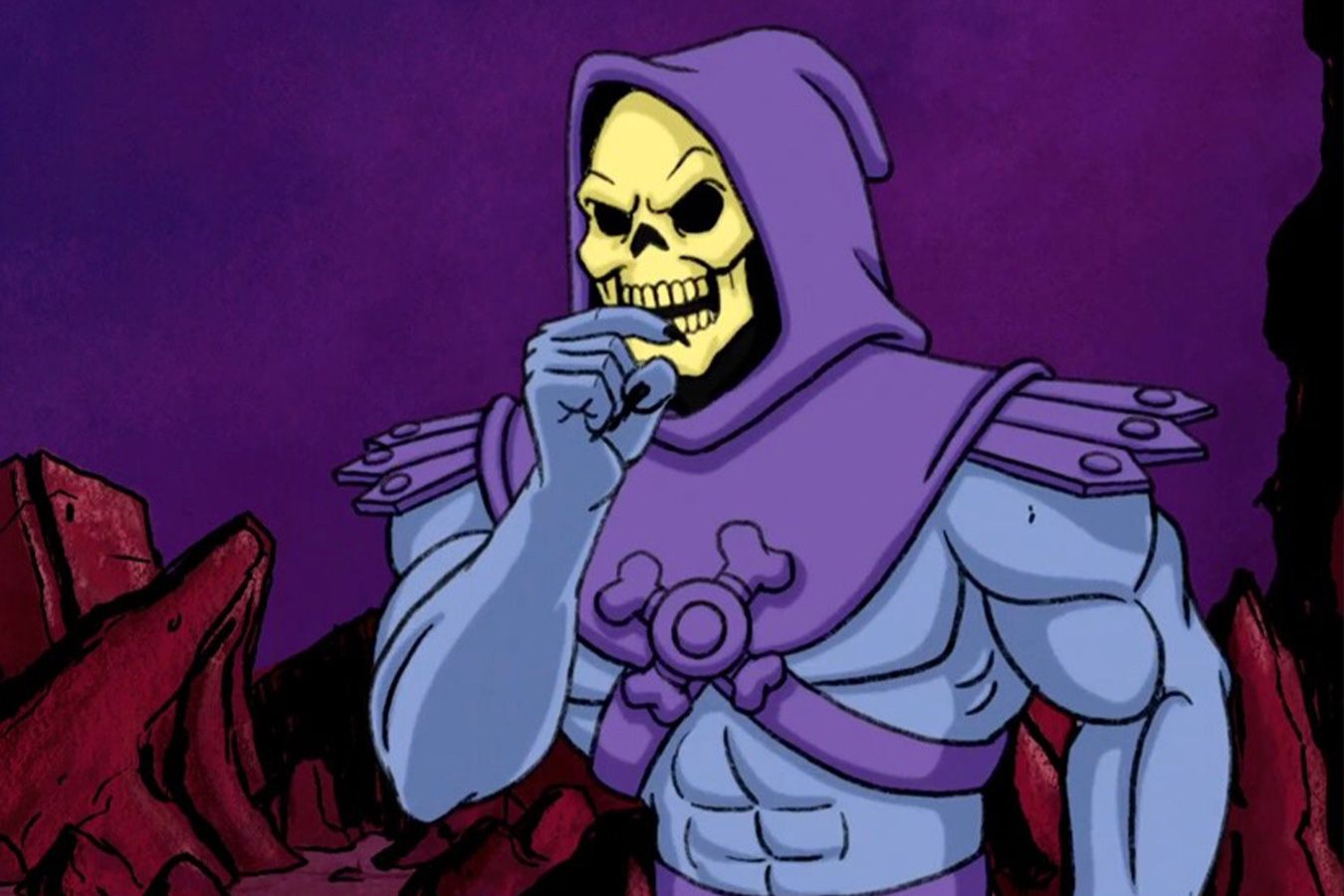 Skeletor Breakfast Burrito