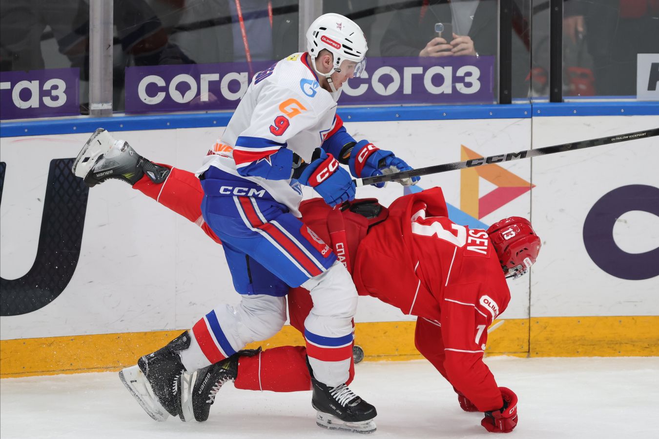 СКА потерпел шестое поражение кряду, всухую проиграв Спартаку