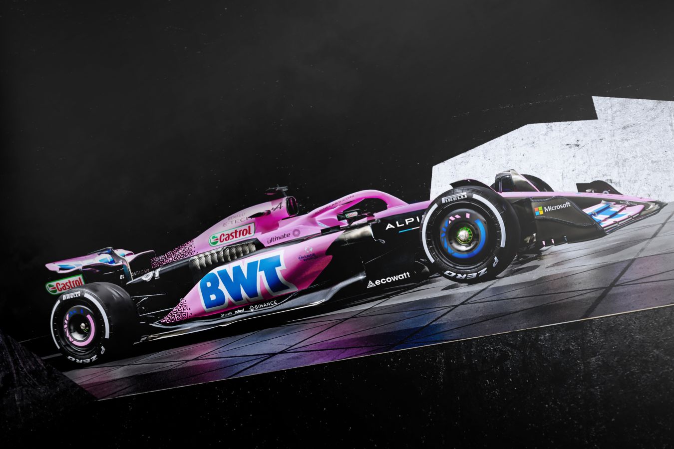 «Альпин» будет использовать розовую ливрею на первых трёх гонках сезона-2023