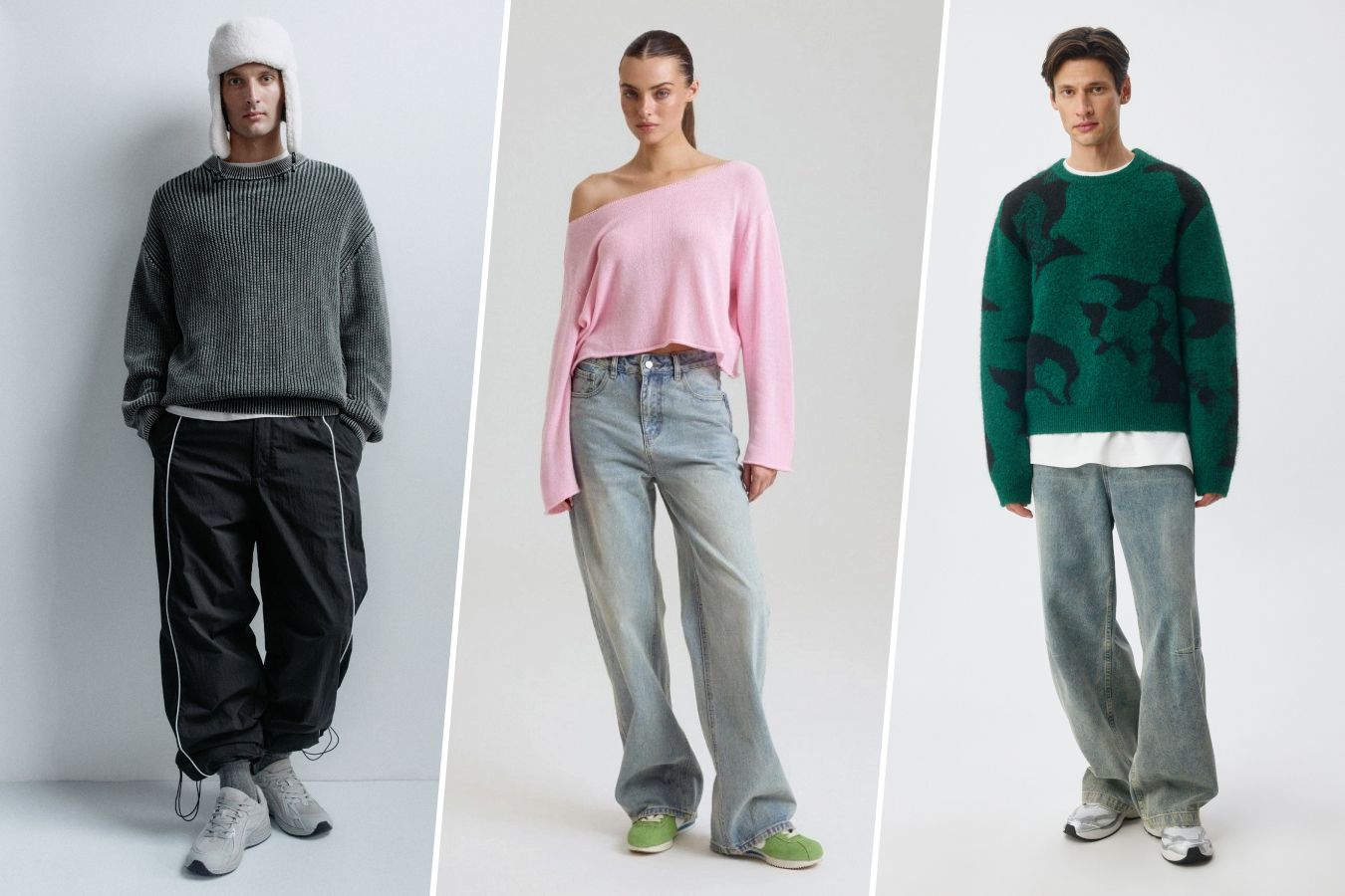 Модные свитеры — 2025 для мужчин, женщин