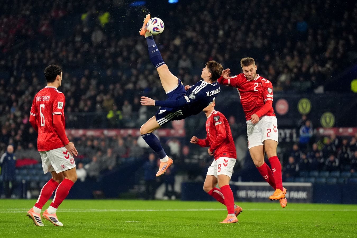 Отчёт Шотландия — Дания — 4:2