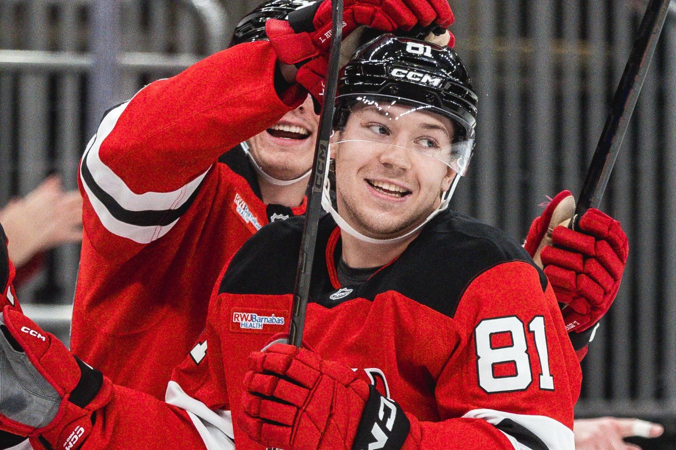 Арсений Грицюк пропустит два выездных матча Нью-Джерси из-за травмы