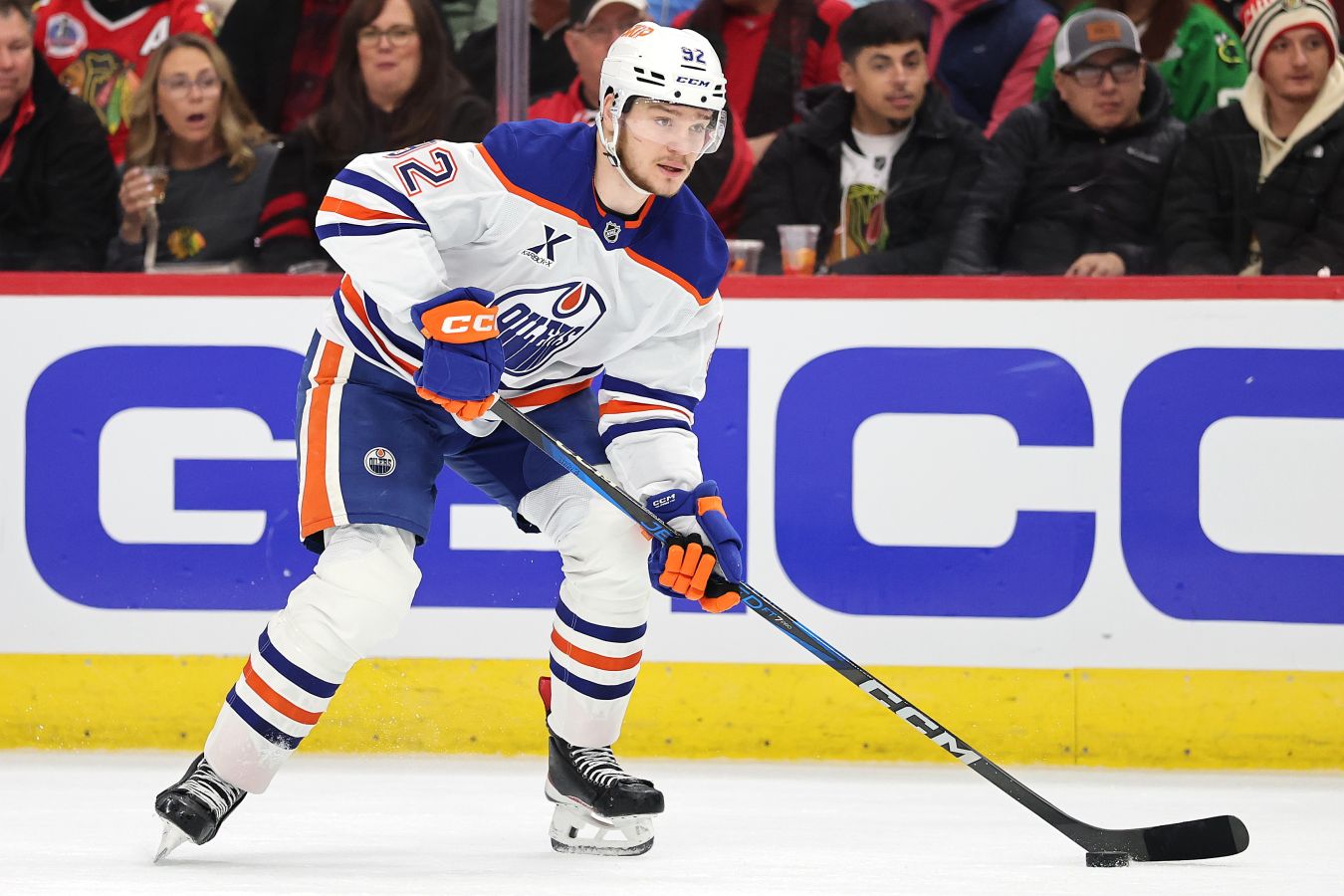 Подколзин: чувствую себя счастливым в Эдмонтоне и доволен своим прогрессом