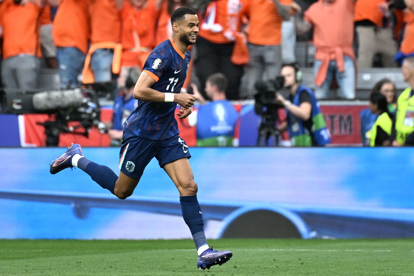 Коди Гакпо признан лучшим игроком матча Румыния — Нидерланды на Евро-2024