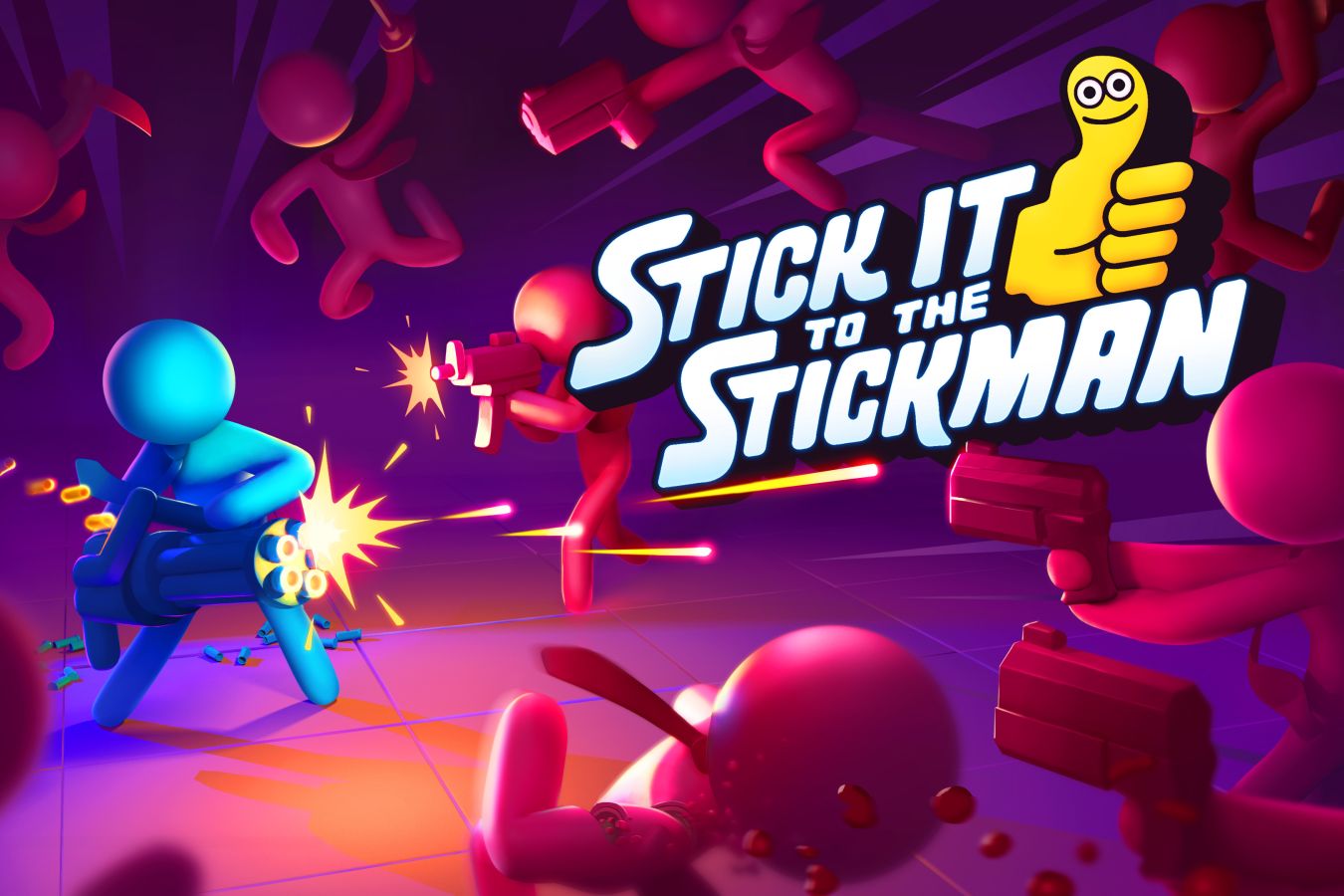 Авторы Broforce анонсировали новый безумный экшен Stick it to the Stickman  - Чемпионат